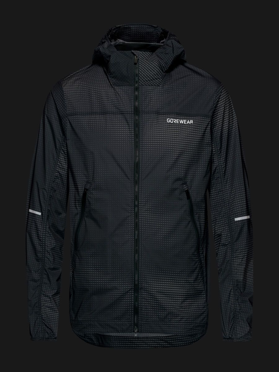 GOREWEAR Fernflow Haze Windbreaker mit Kapuze Herren, arrow lab graphite/lab gray - Bild 3