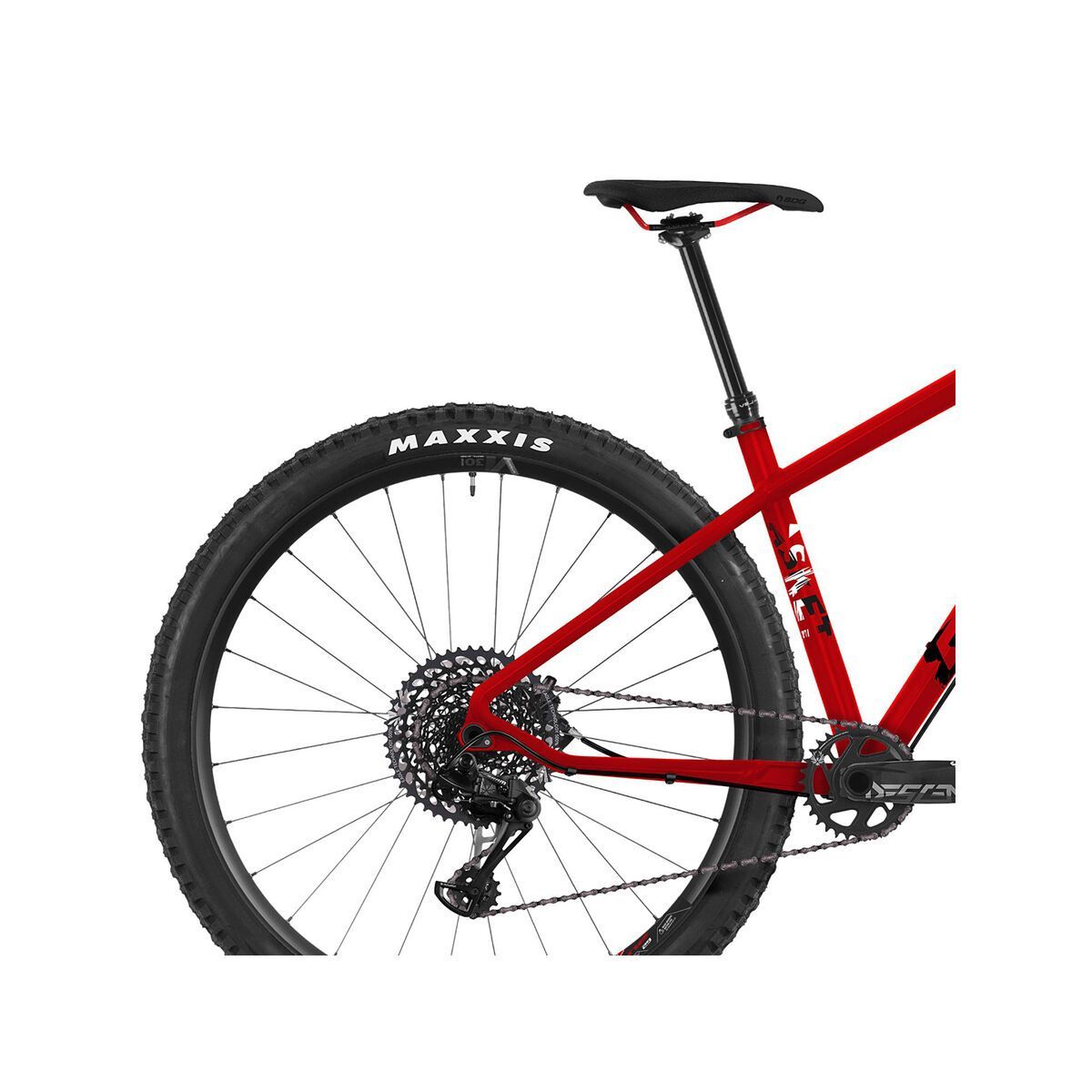 Ghost Asket 8.9 AL, riot red/night black/star white - Bild 6