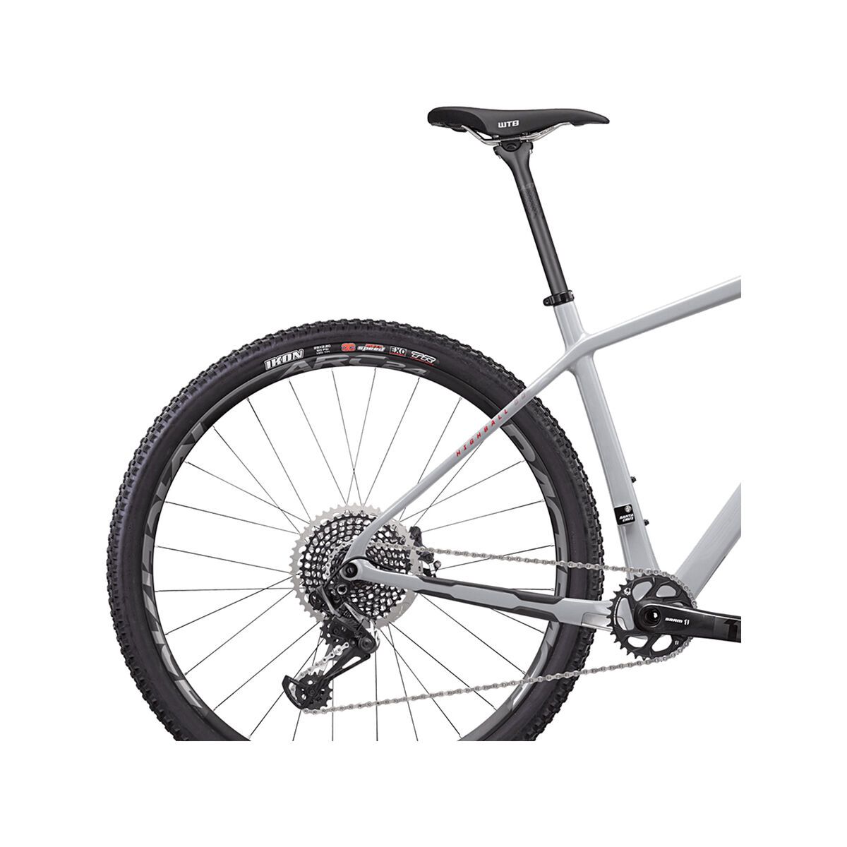 Santa Cruz Highball CC X01 29, gloss grey and red - Bild 6