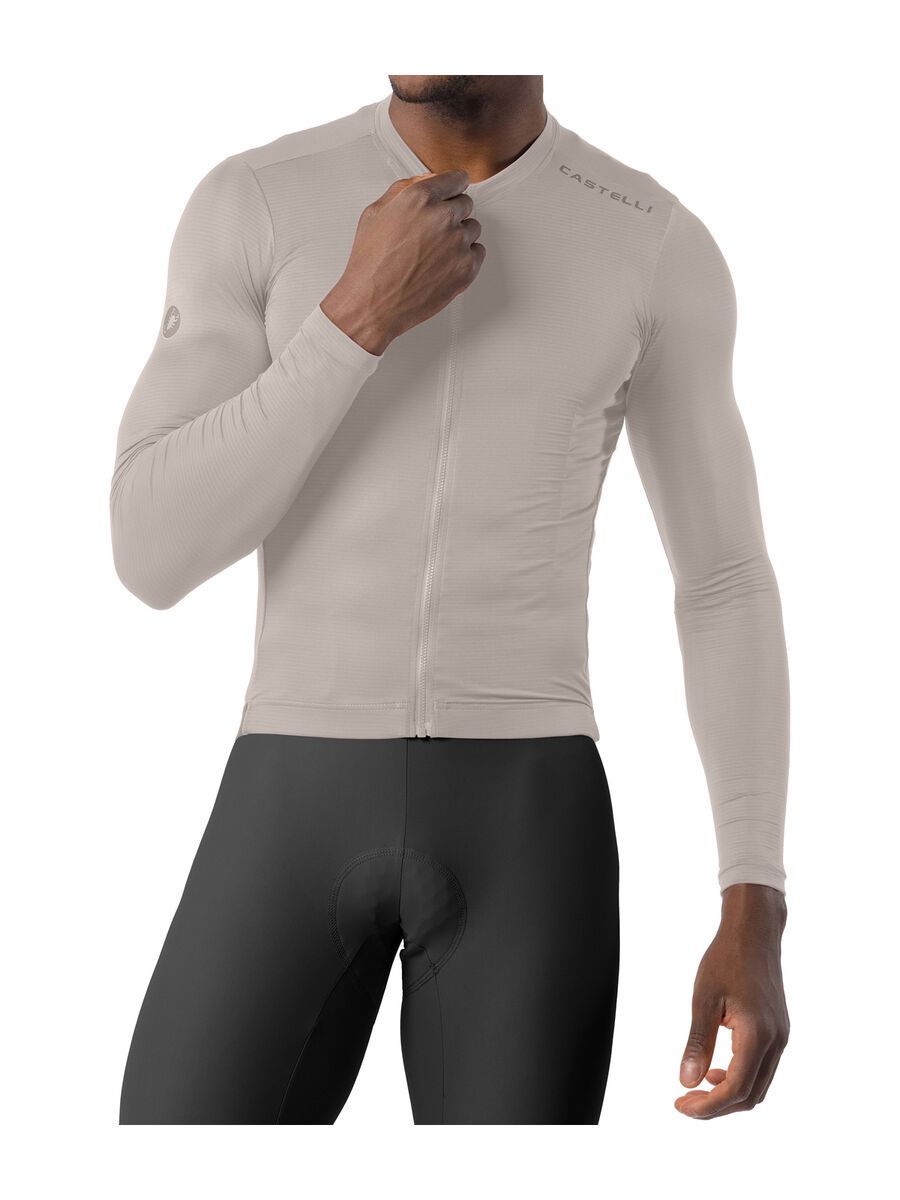 Castelli Espresso 2 LS Jersey, silver moon - Bild 1