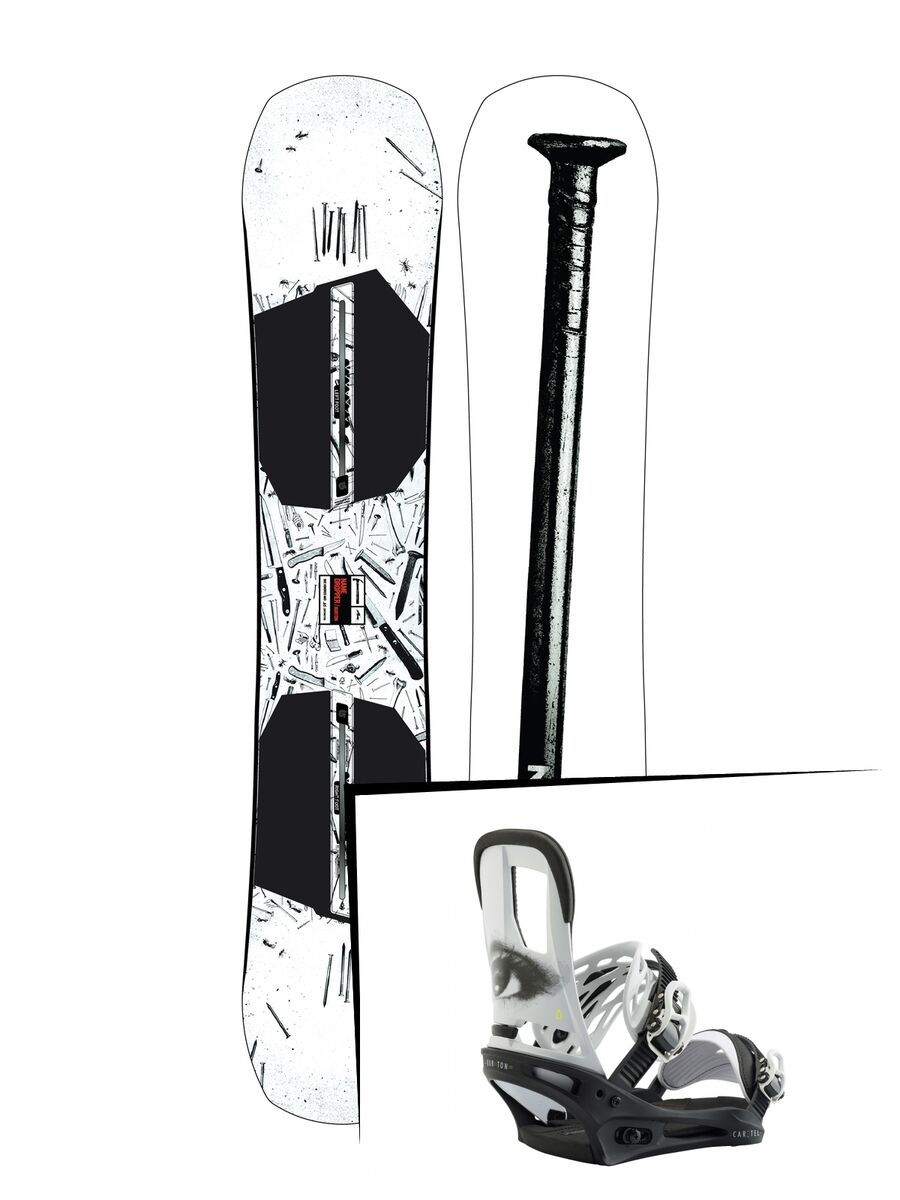 Set: Burton Name Dropper 2019 + Burton Cartel all eyez - Bild 1