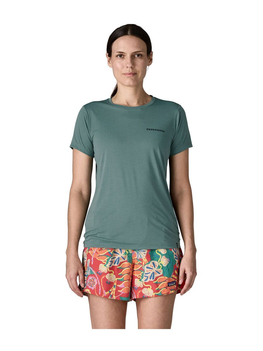 Patagonia Women's Capilene Cool Daily Shirt - Mother Rays, blue sage/light blue sage x-dye - Bild 3