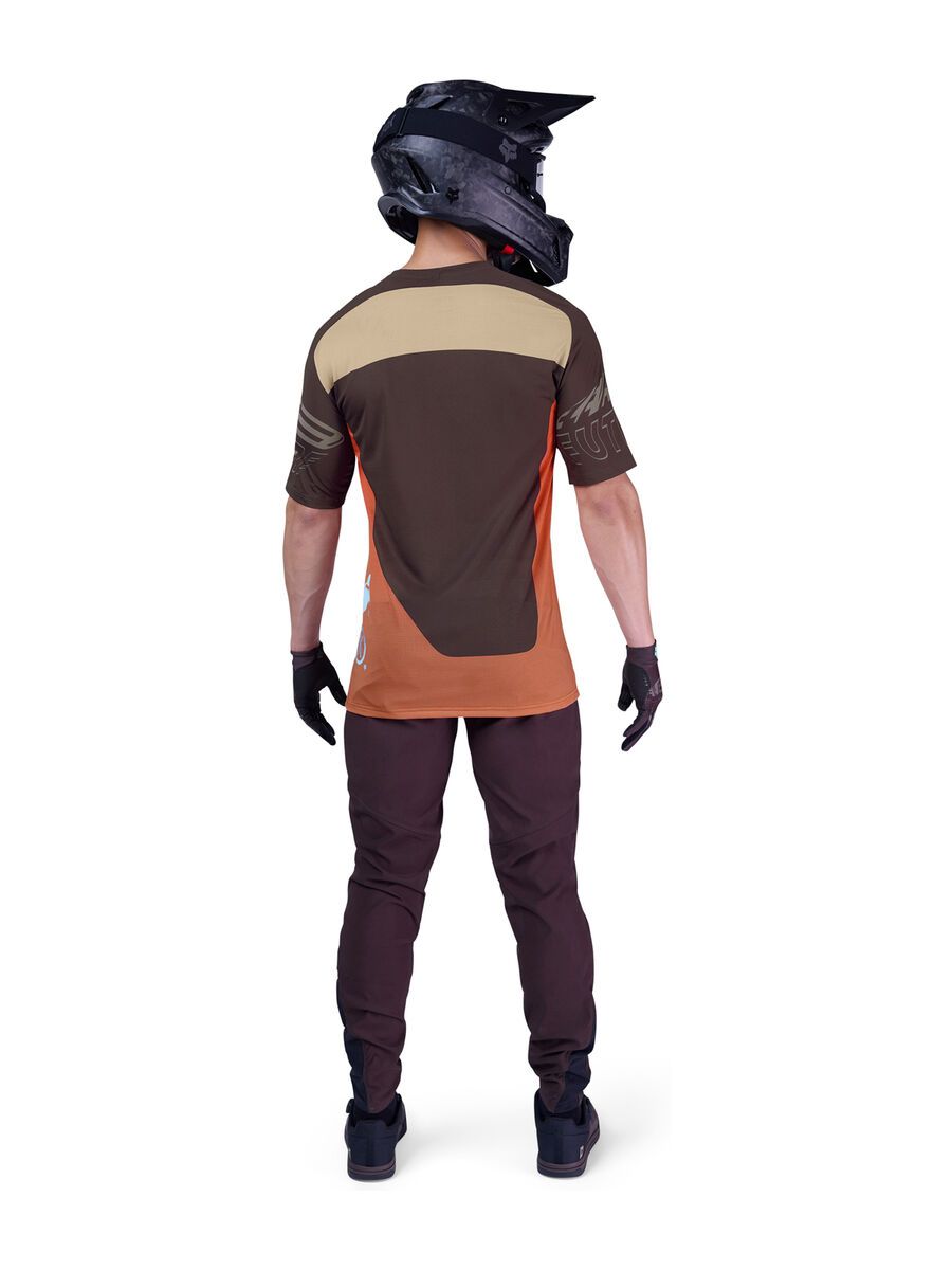 Fox Flexair SS Jersey Elevated, cocoa - Bild 6
