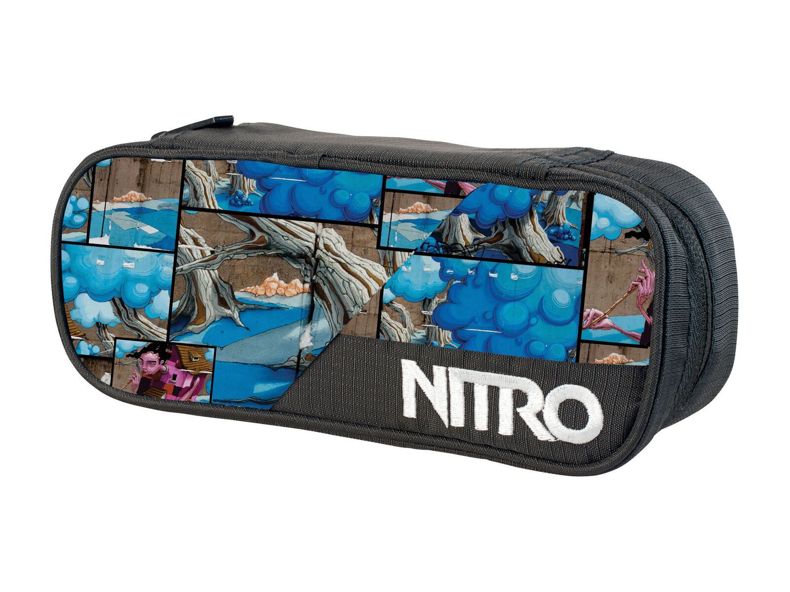 Nitro Pencil Case, dome one graffiti - Bild 1