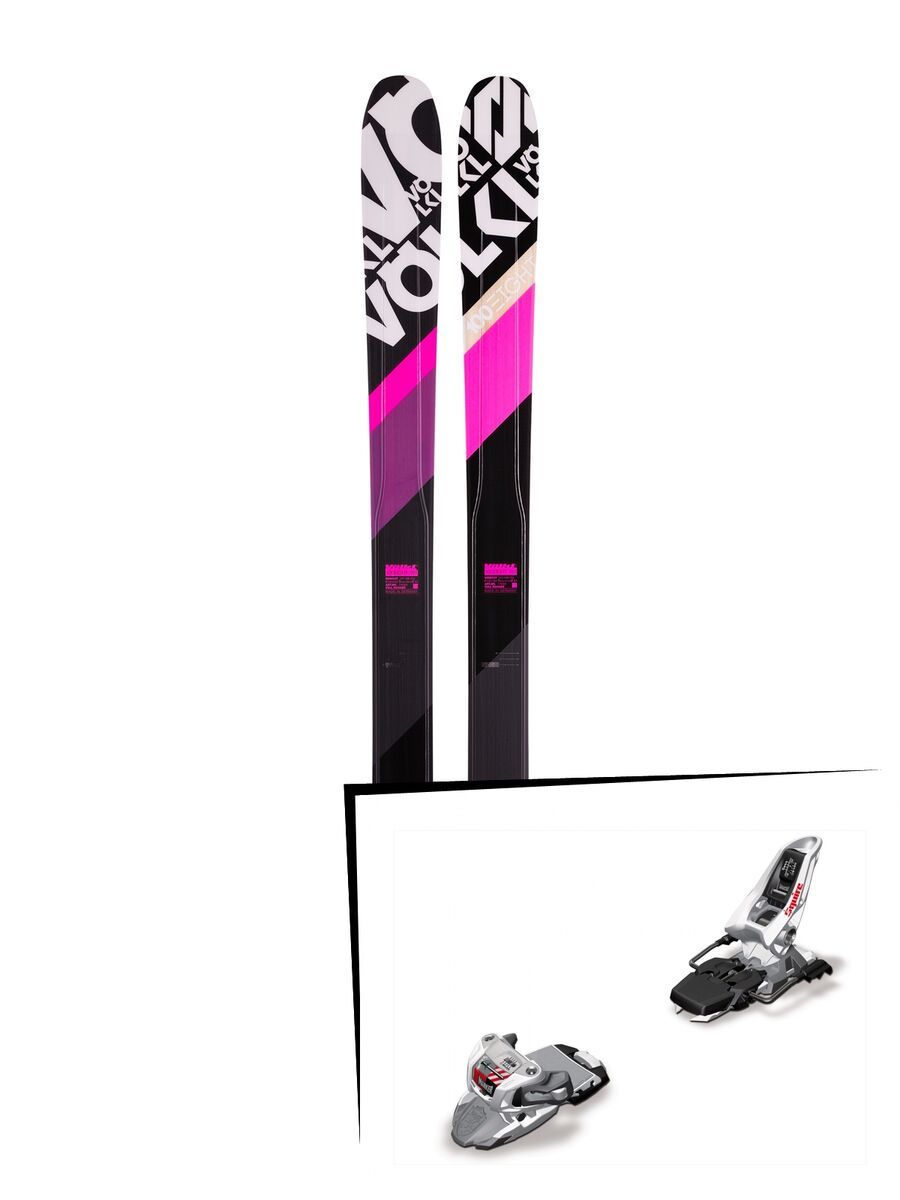 Völkl Set: 100 Eight Pink 2016 + Marker Squire 11 - Bild 1
