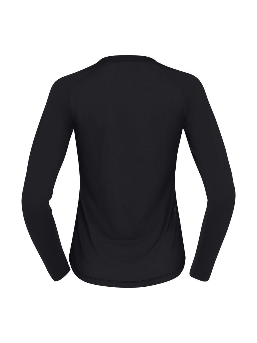 Norrona femund pureUll Long Sleeve W's, caviar black - Bild 3