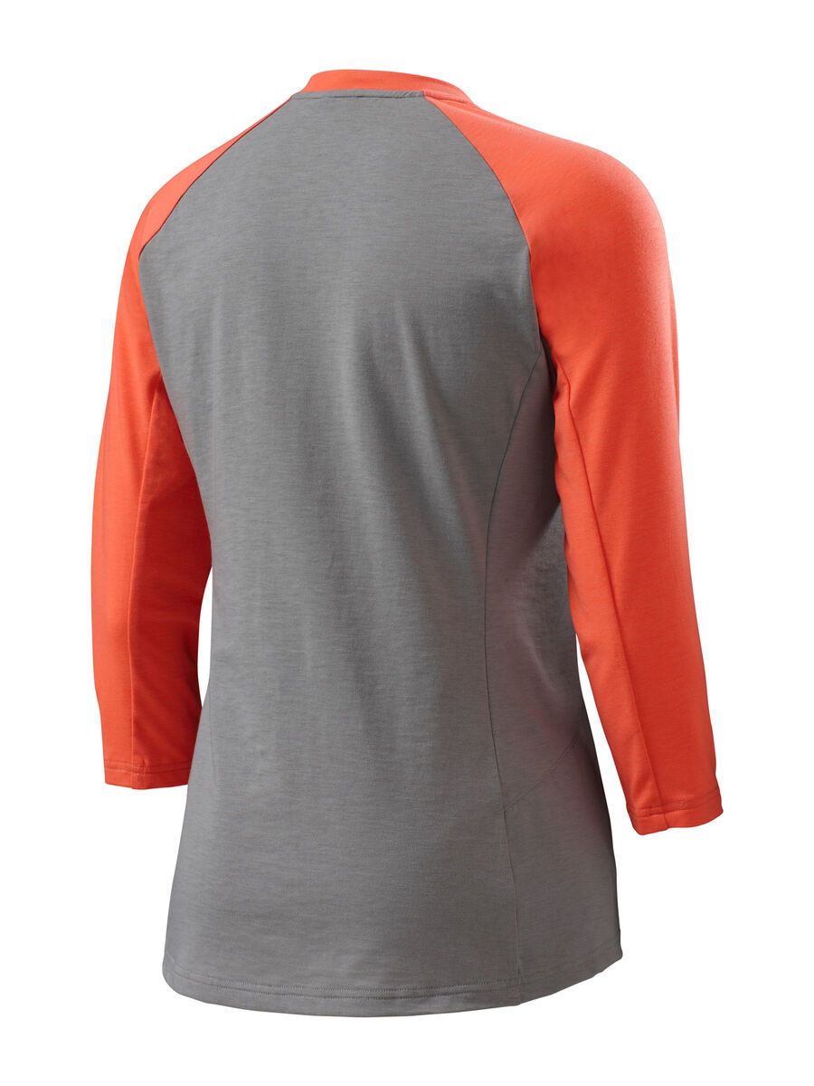 Specialized Women's Andorra Drirelease Merino 3/4 Jersey, light grey/coral heather - Bild 2