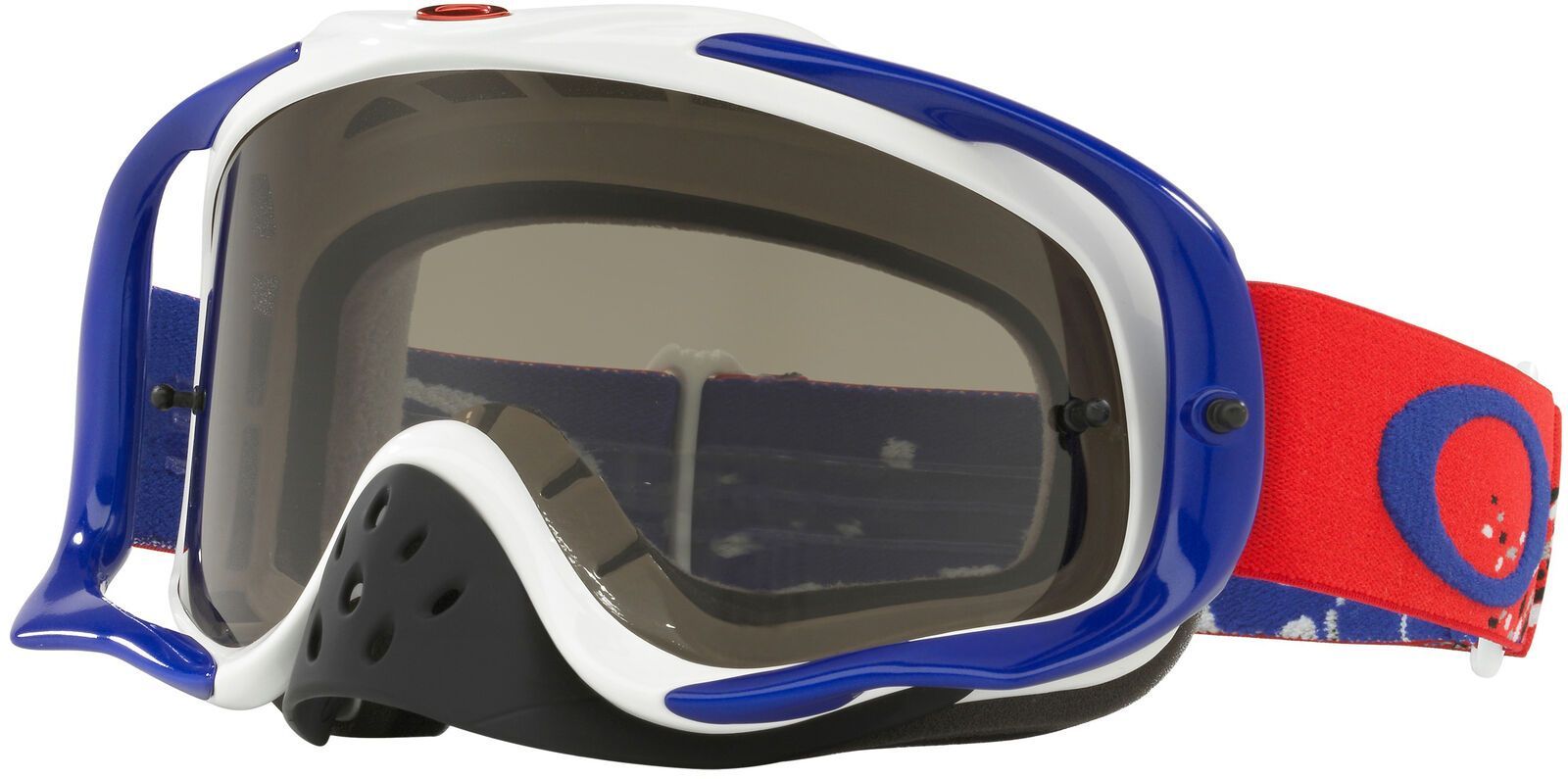 Oakley Crowbar MX, checked finish rwb/Lens: dark gray - Bild 1