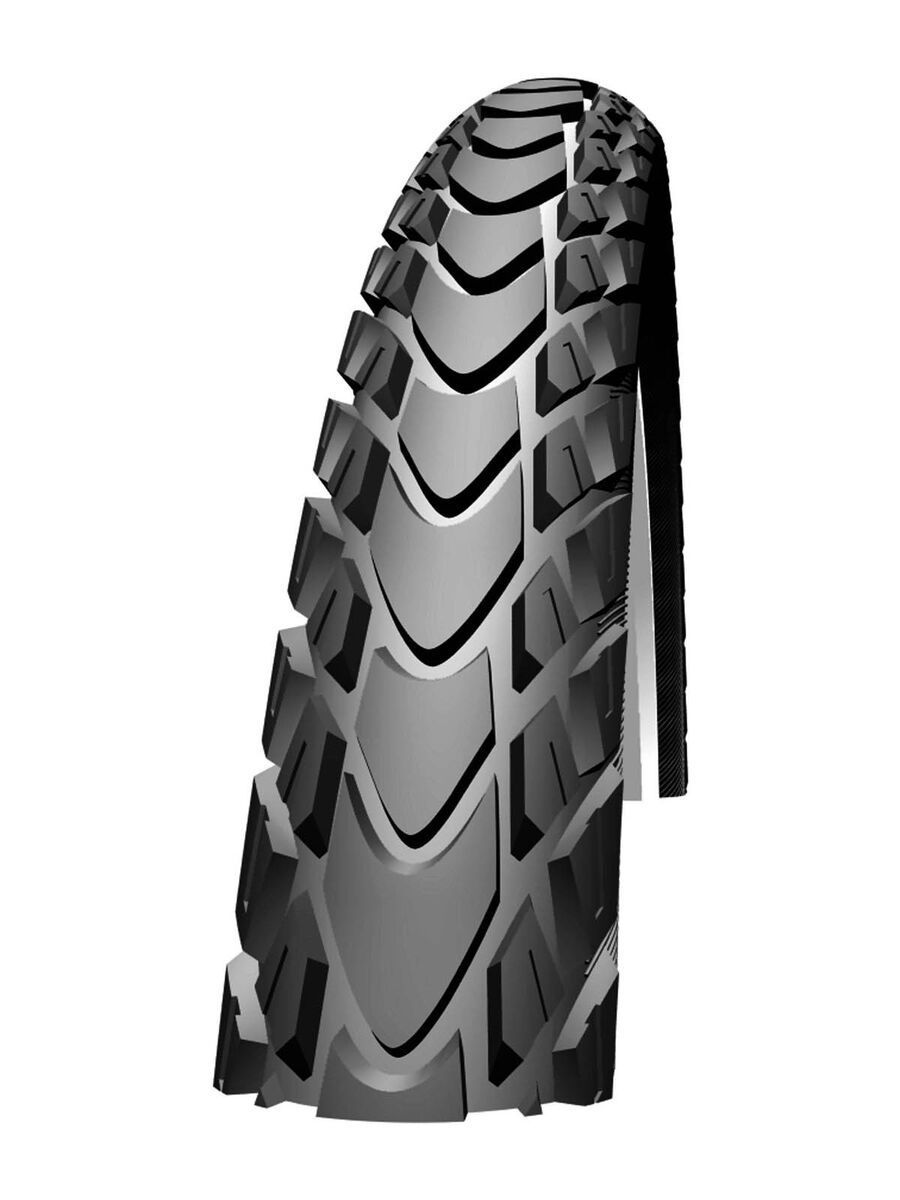 Schwalbe Marathon Mondial, EVO, 28 Zoll, Black-Reflex - Bild 1