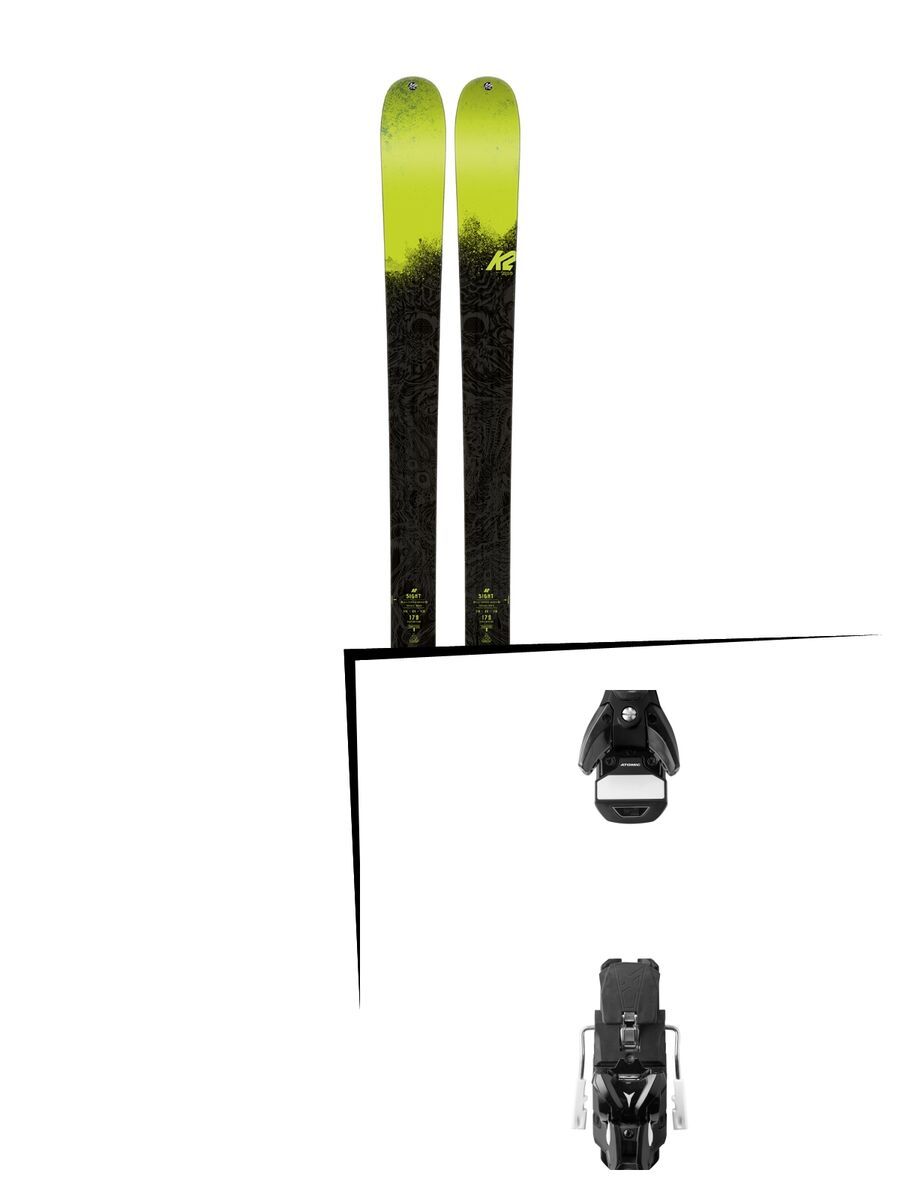 Set: K2 SKI Sight 2018 + Atomic STH 13 WTR black/gun metal - Bild 1