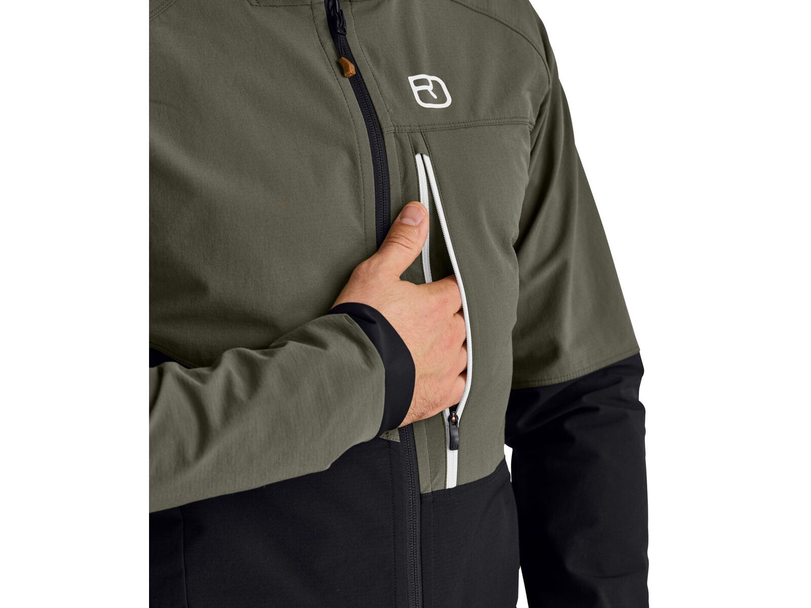 Ortovox Merino Airsolation Punta Berrino Jacket M, black raven - Bild 3