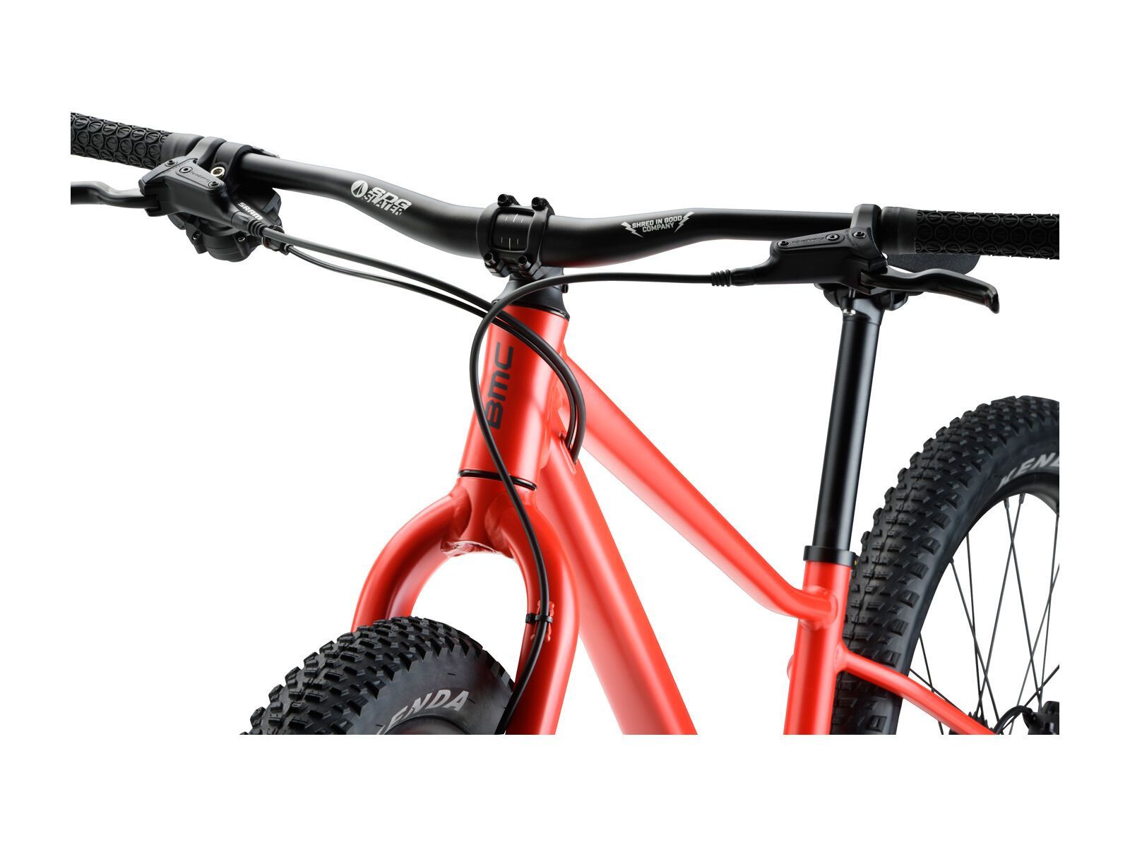 BMC Twostroke AL 24, neon red/grey - Bild 2