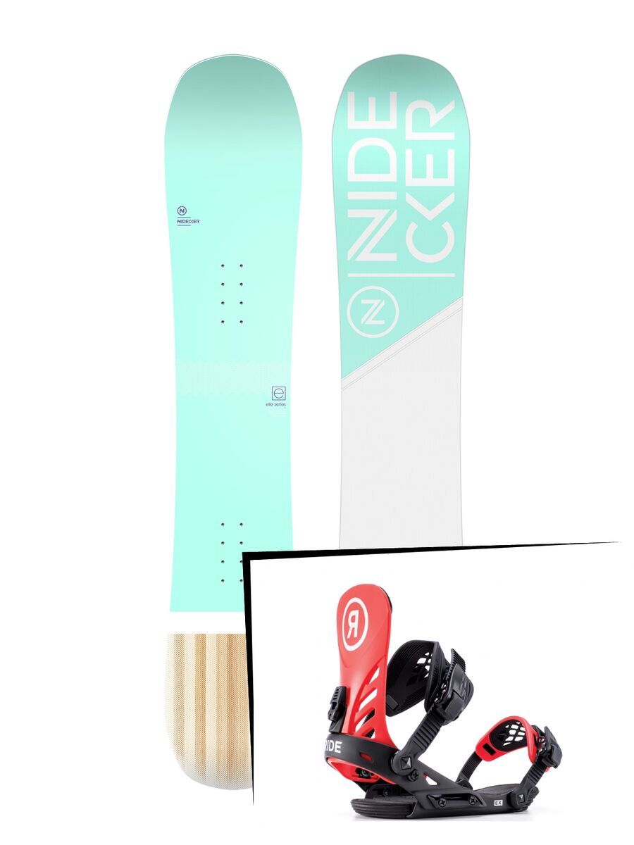 Set: Nidecker Elle 2019 + Ride EX (2305181S) - Bild 1