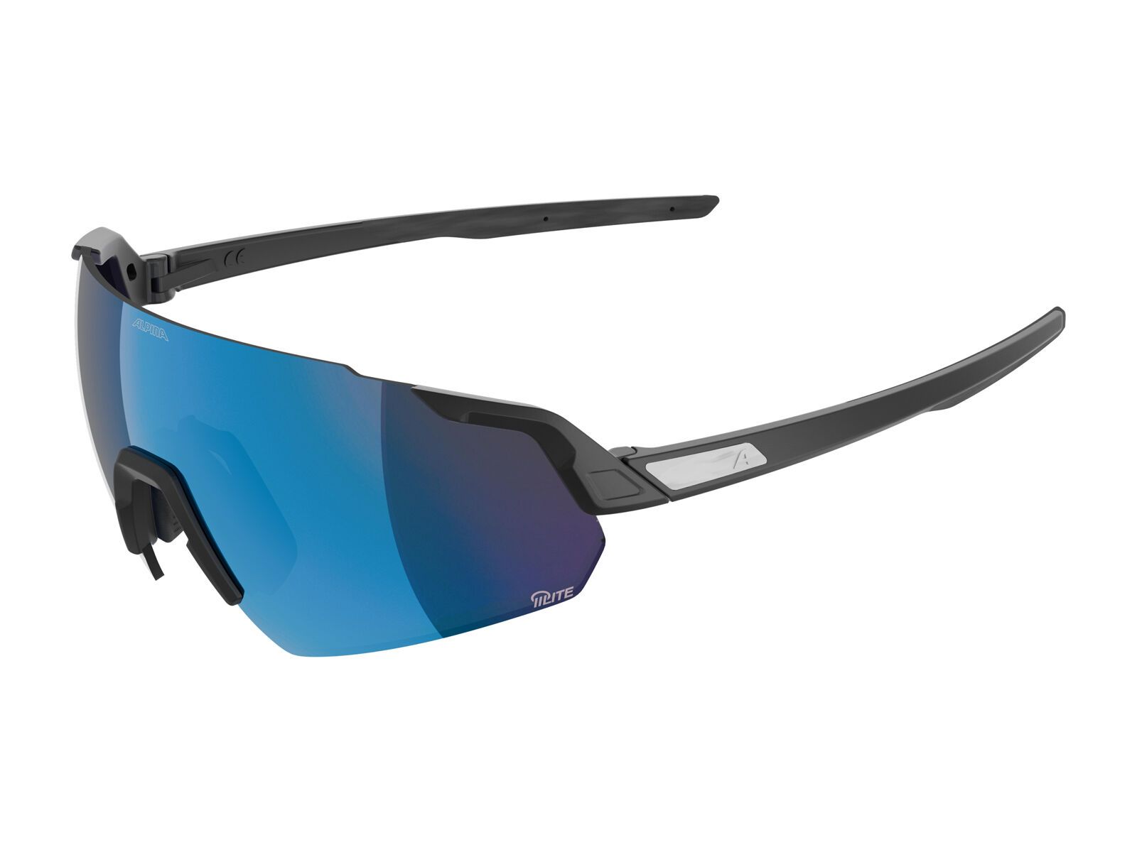 Alpina Turbo Air Q-Lite, Blue Mirror / black matt - Bild 1