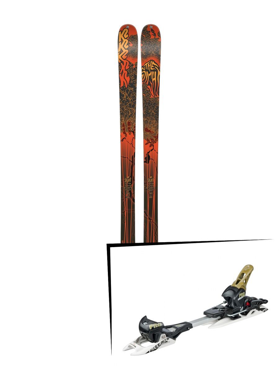 Set: K2 SKI Sight 2019 + Fritschi Diamir Freeride Pro schwarz/oliv - Bild 1