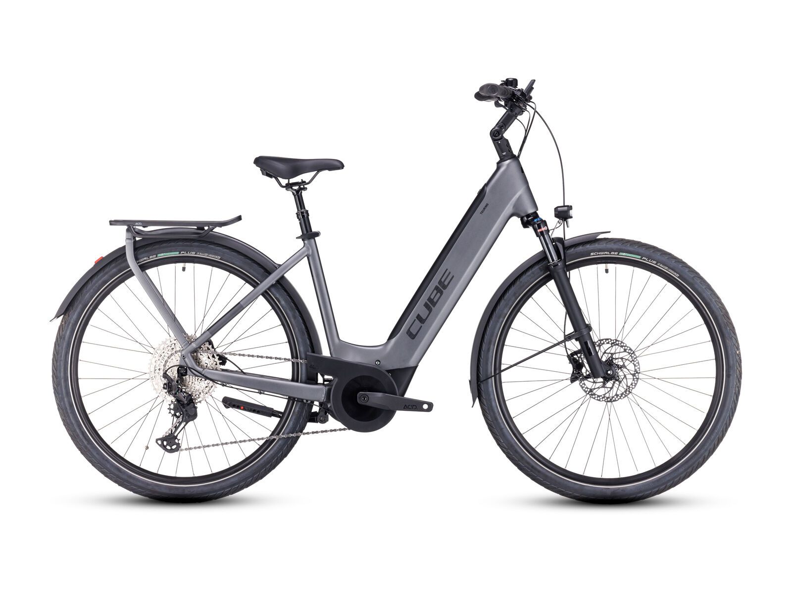 Cube Touring Hybrid EXC 625 Easy Entry, grey´n´metal - Bild 1
