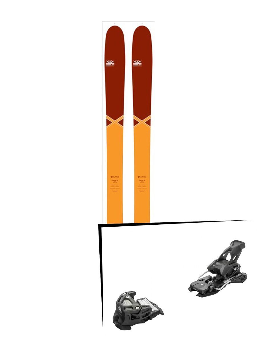 Set: DPS Skis Cassiar 95 Pure3 2016 + Tyrolia Attack 14 AT (1715202) - Bild 1