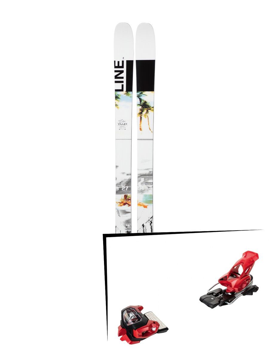 Set: Line Tom Wallisch Pro 2019 + Tyrolia Attack² 18 X GW red - Bild 1