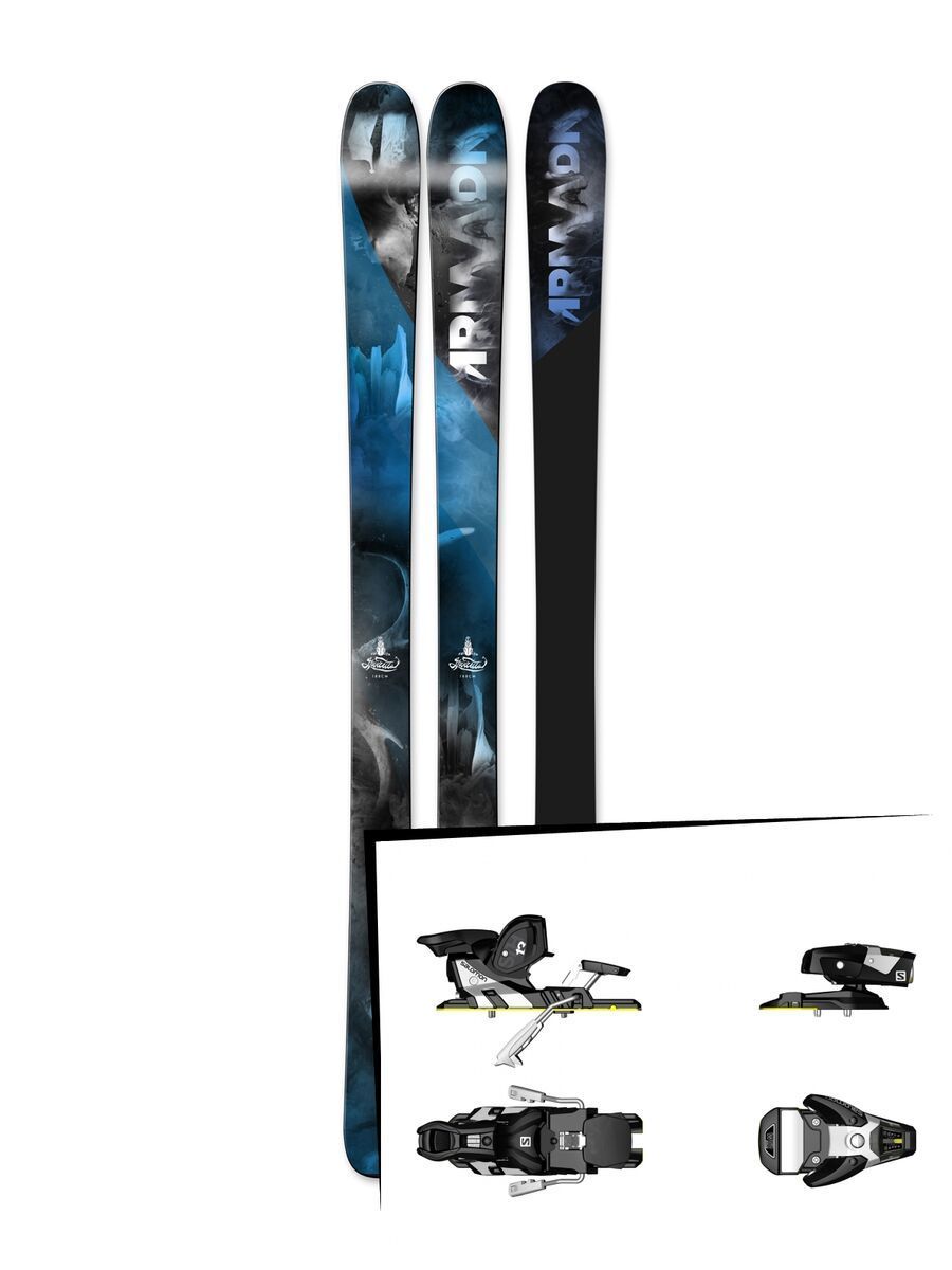 Set: Armada Invictus 95 2016 + Salomon STH2 WTR 13 (1456104) - Bild 1