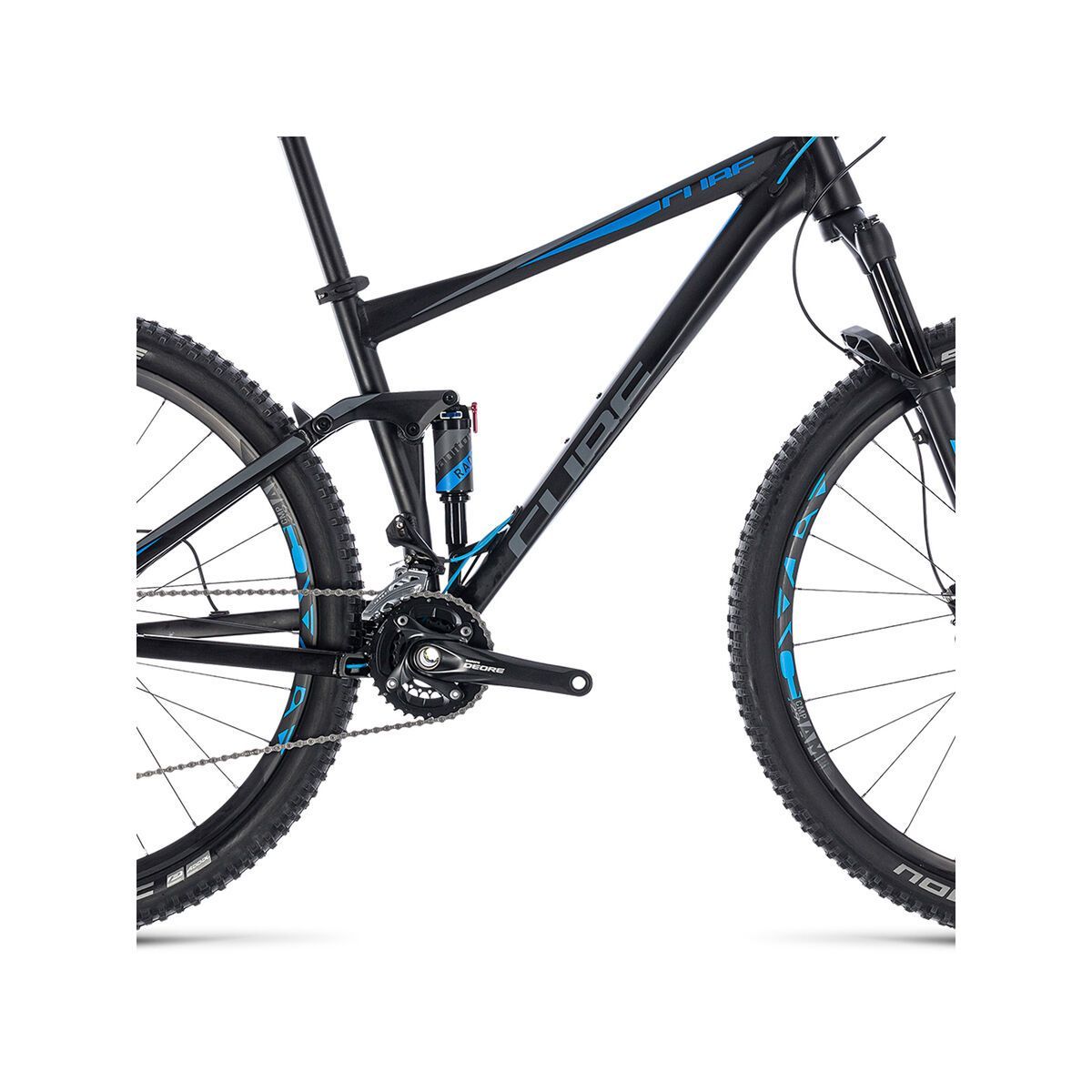 Cube Stereo 120 27.5, black´n´blue - Bild 4
