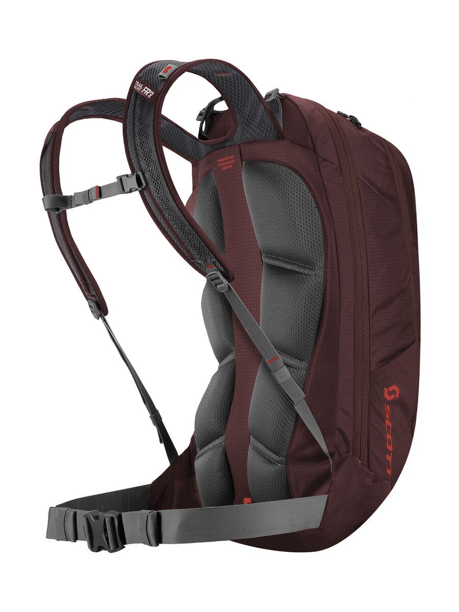 Scott Trail Protect Evo Fr'24, maroon red/orange pumpkin - Bild 2