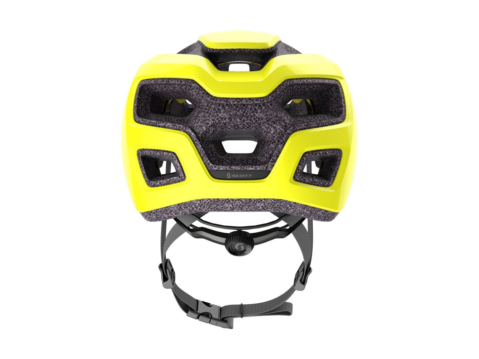 Scott Groove Plus Helmet, radium yellow - Bild 3