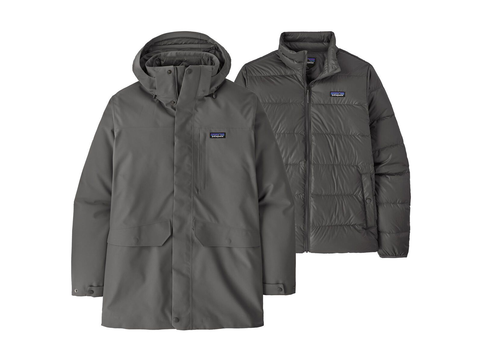 Patagonia Men's Tres 3-in-1 Parka, forge grey - Bild 1