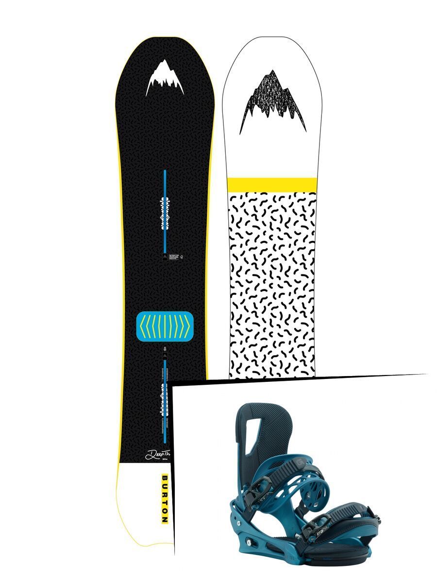 Set: Burton Deep Thinker 2019 +  Cartel (1930903S) - Bild 1
