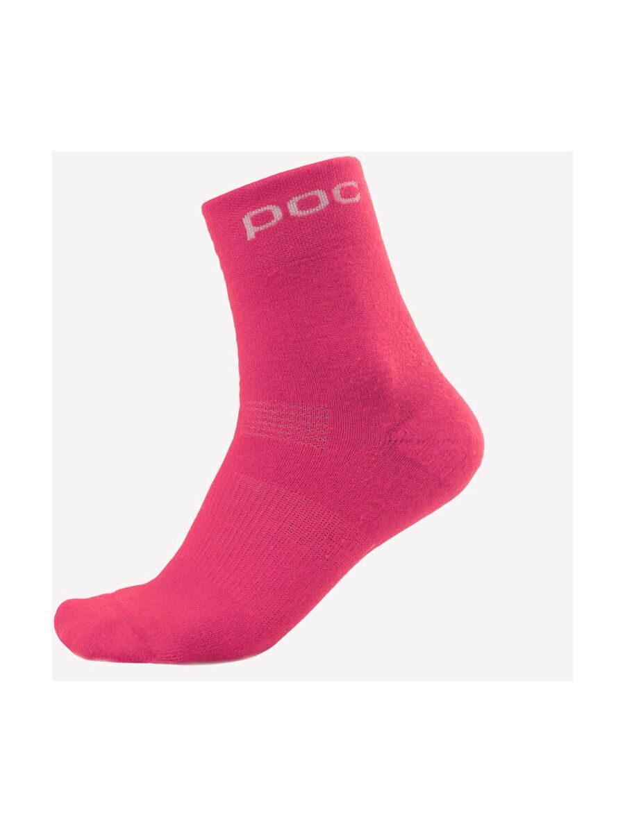 POC Long Bike Sock, Pink - Bild 1