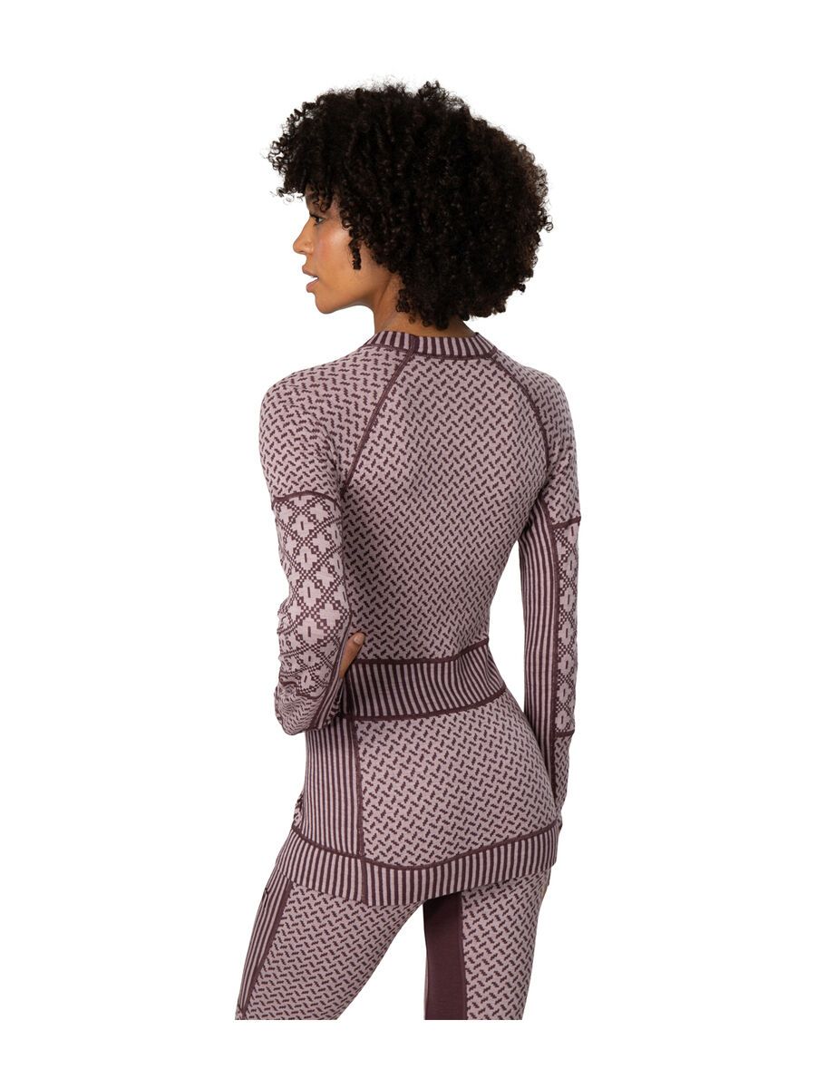 Kari Traa Smekker Long Sleeve, cocoa powder - Bild 4