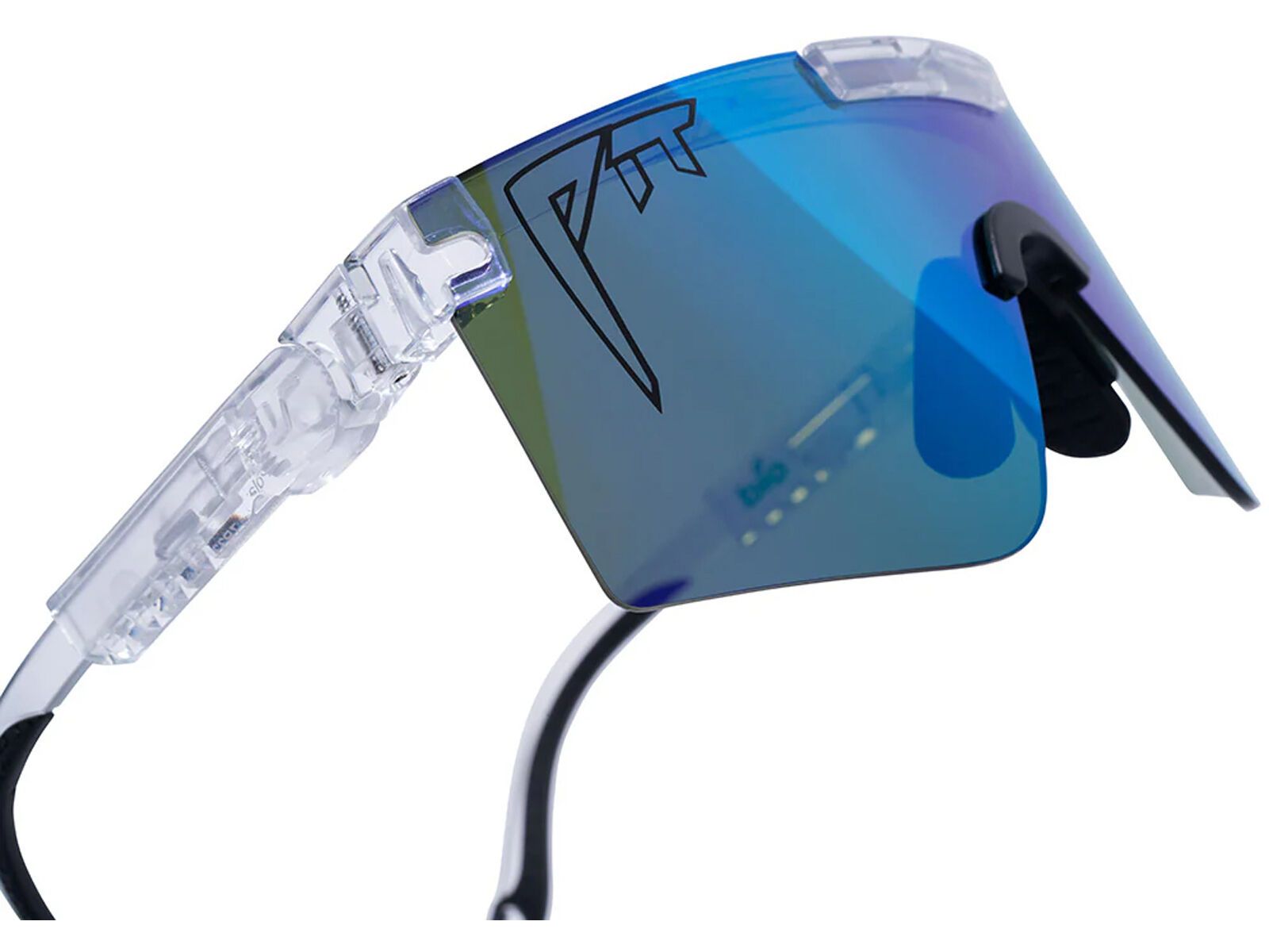 Pit Viper The Originals 2.0 Regular, The Clear / HDPV Polarized Blue-Green - Bild 5