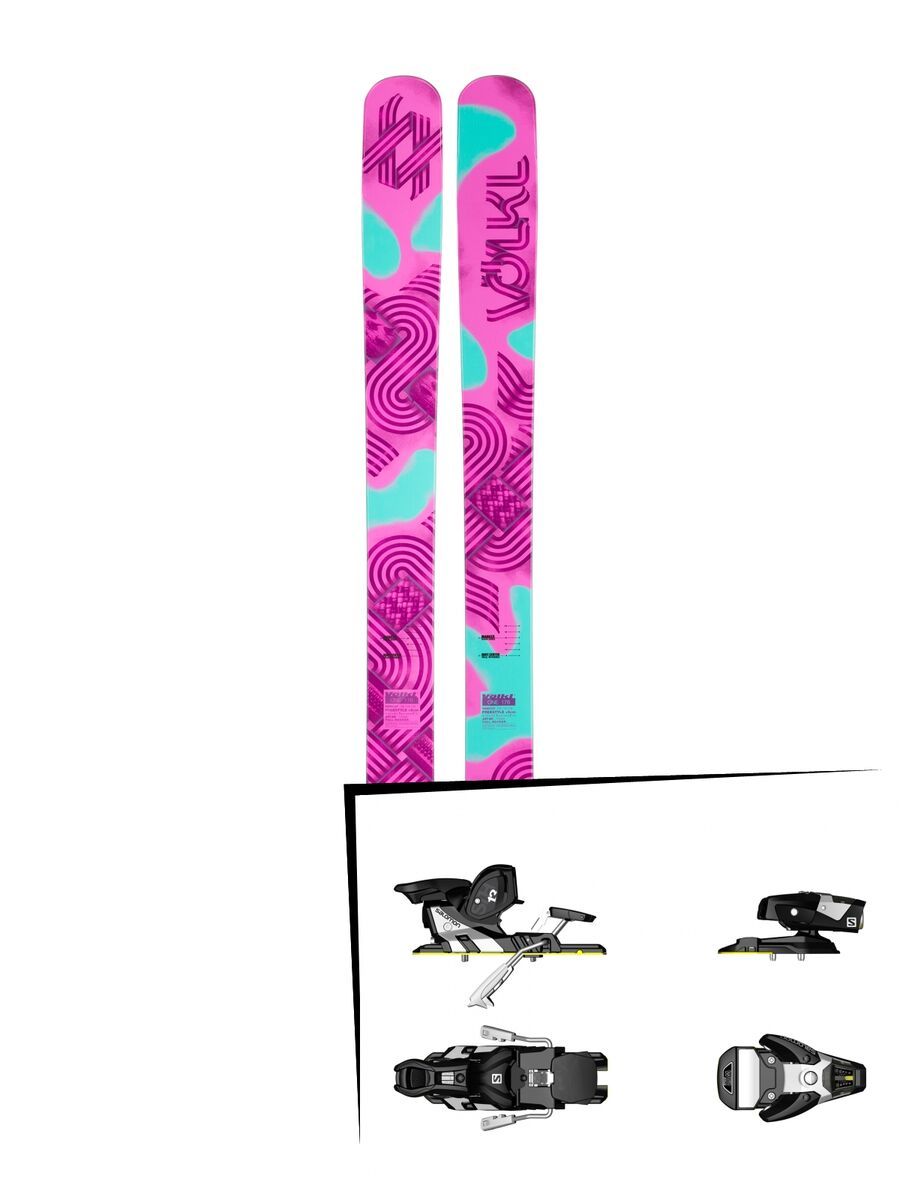Völkl Set: One Pink 2016 + Salomon STH2 WTR 13 - Bild 1