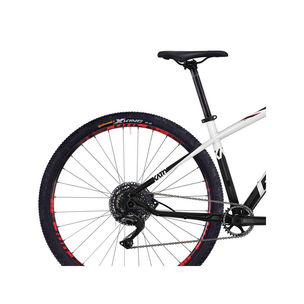 Ghost Kato X 4.9 AL, star white/night black/riot red - Bild 6