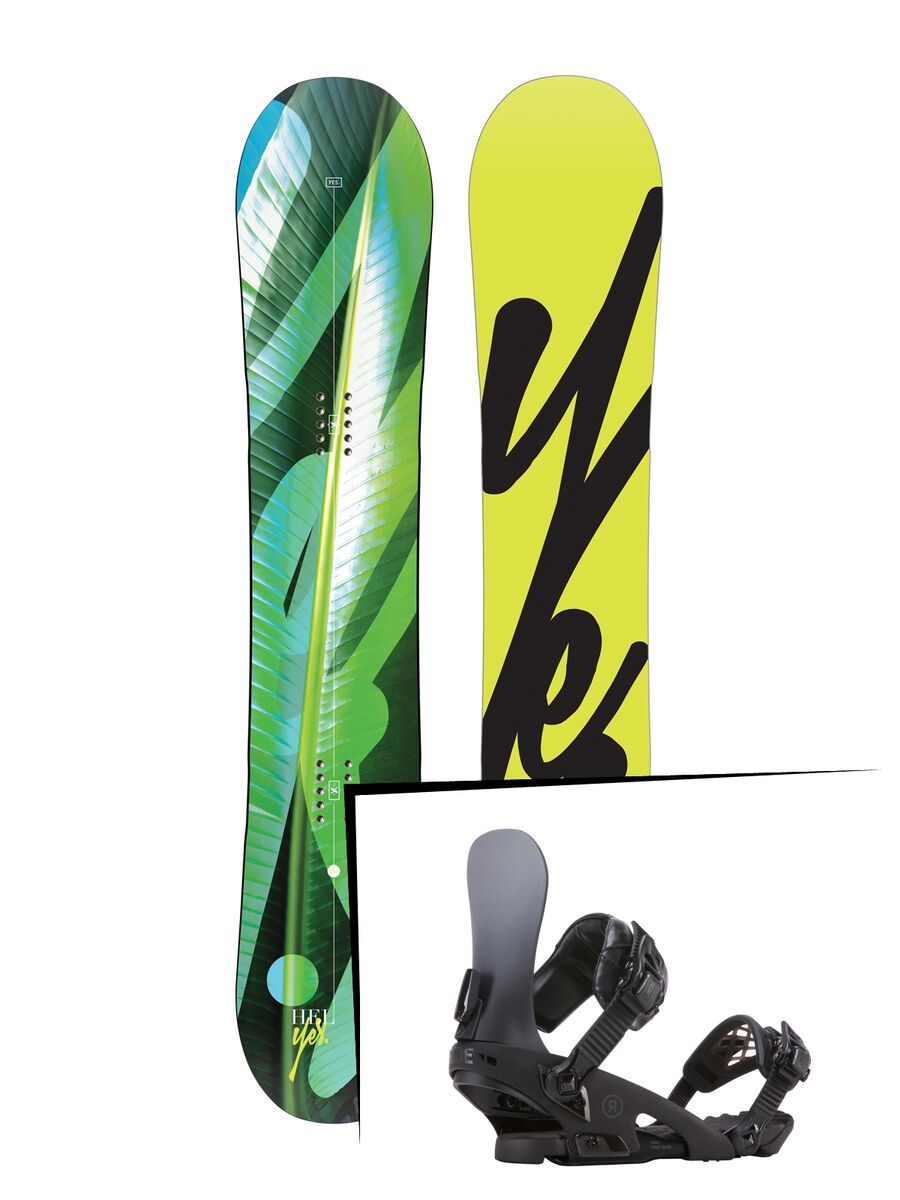 Set: Yes HEL YES. 2019 + Ride Fame black - Bild 1