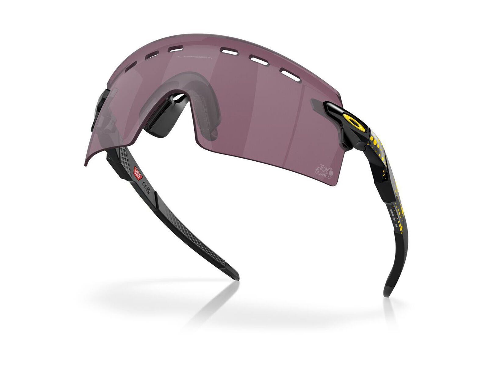 Oakley Encoder Strike 2024 Tour De France, Prizm Road Black / black ink - Bild 4