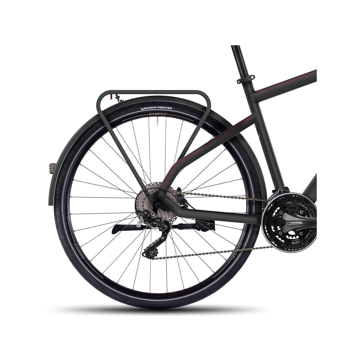 Ghost Square Trekking 6, black/red - Bild 4