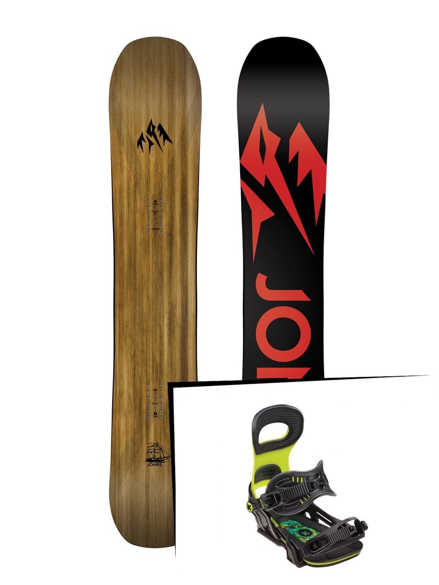 Set: Jones Flagship 2019 + Bent Metal Transfer green - Bild 1