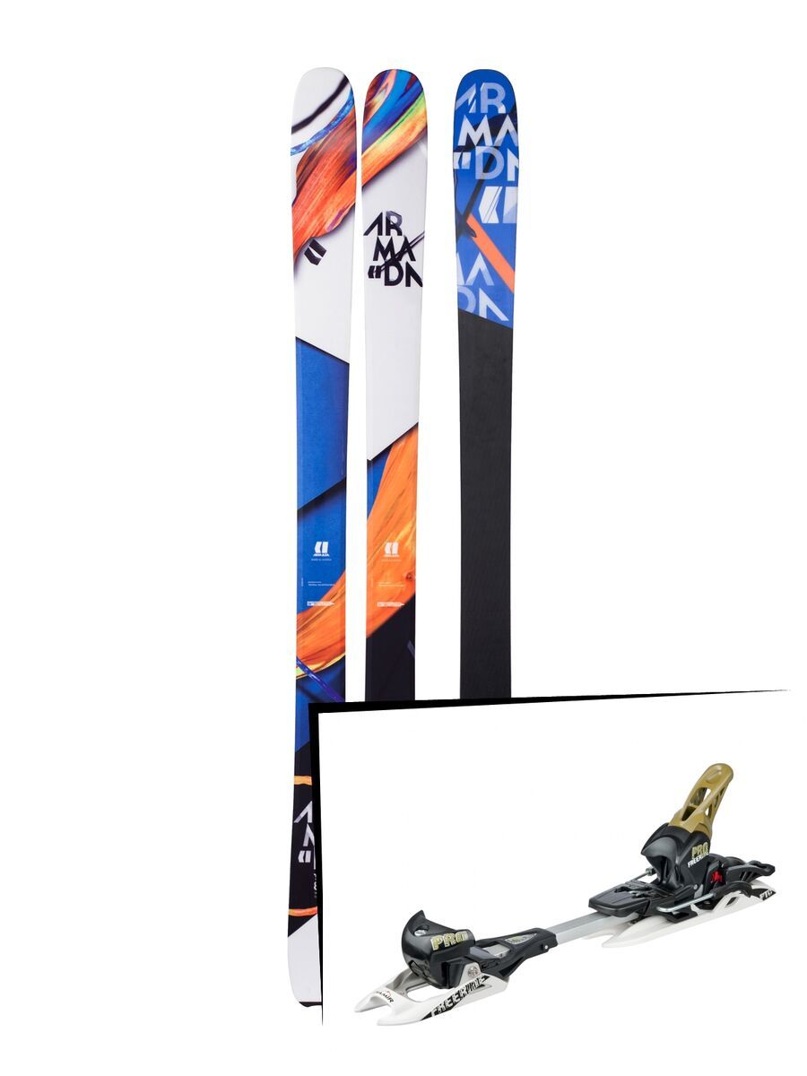 Set: Armada Trace 88 2018 + Fritschi Diamir Freeride Pro schwarz-olive - Bild 1