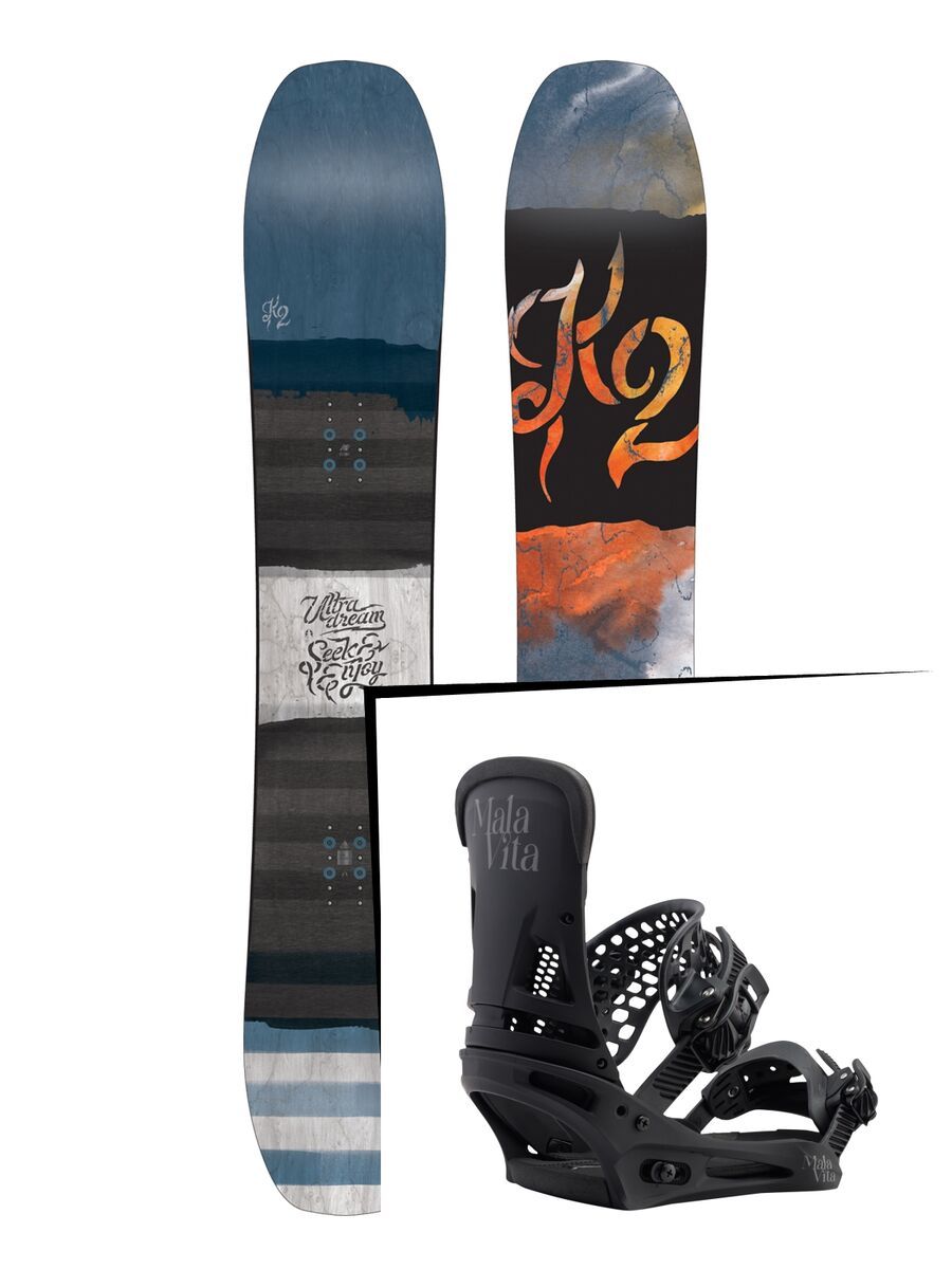 Set: K2 Ultra Dream 2017 + Burton Malavita (1712843S) - Bild 1