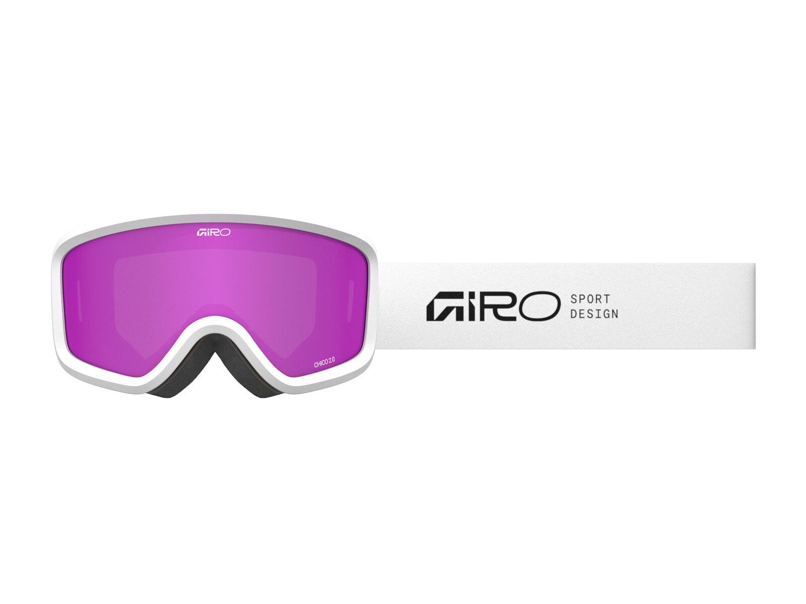 Giro Chico 2.0, Amber Pink / stacked white - Bild 1
