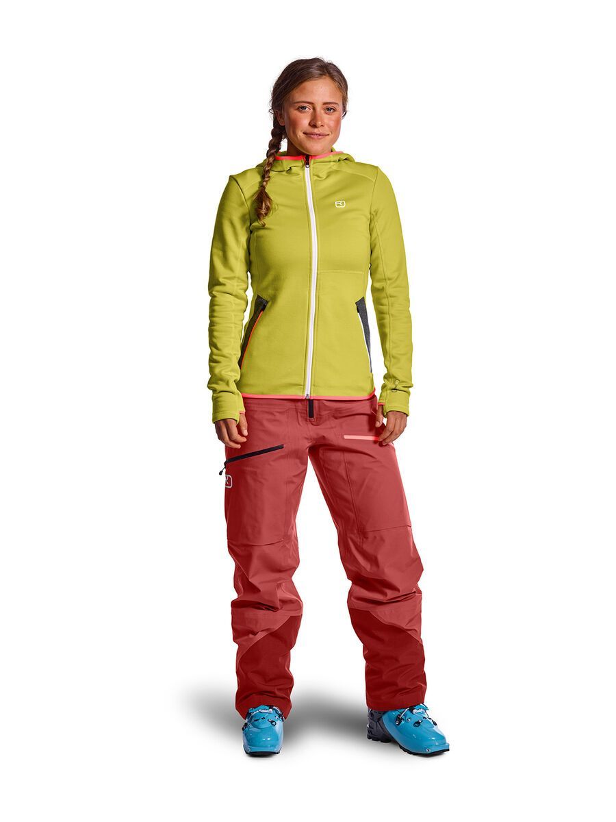 Ortovox Merino Fleece Hoody W, dirty daisy - Bild 3
