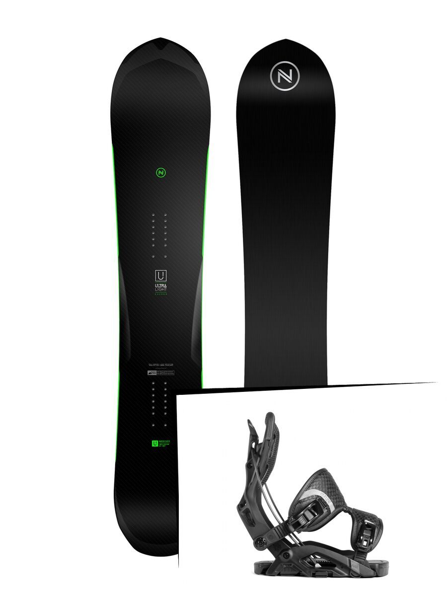 Set: Nidecker Ultralight 2019 + Flow Fuse (2226536S) - Bild 1