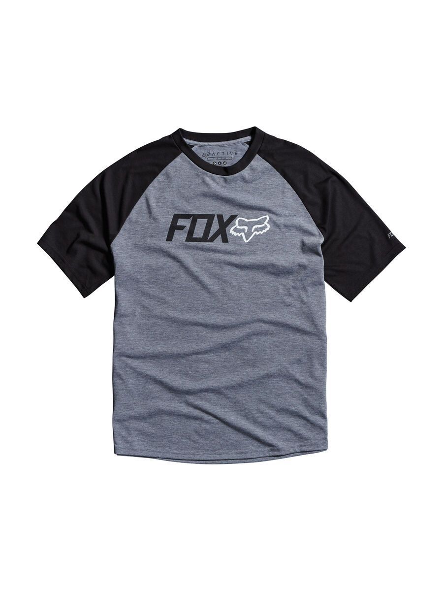 Fox Warmup SS Tech Tee, heather graphite - Bild 1