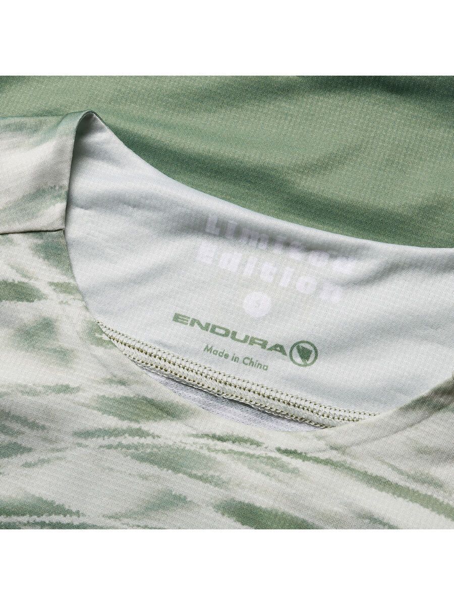 Endura Damen LTD Marble Printed T-Shirt (Kurzarm), machair green - Bild 3