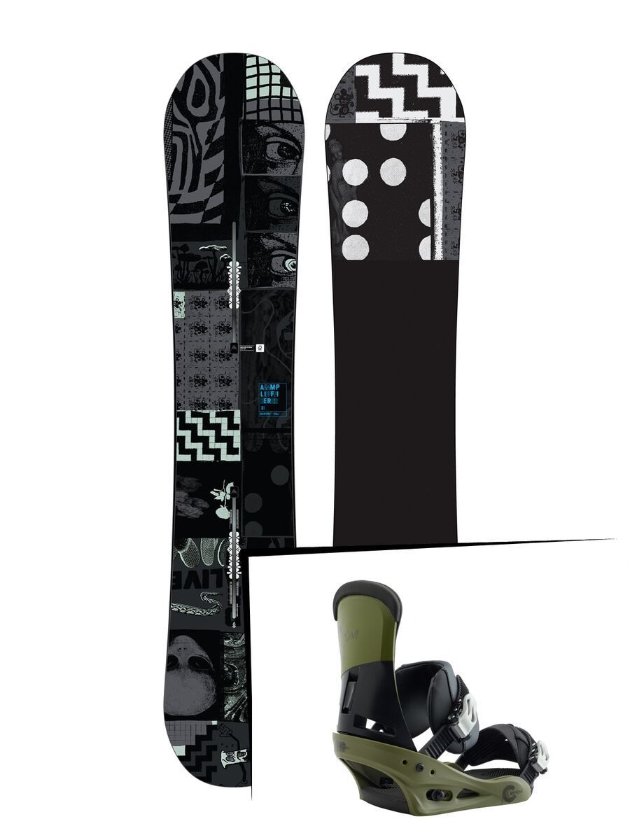 Set: Burton Amplifier 2019 +  Custom (2218423S) - Bild 1
