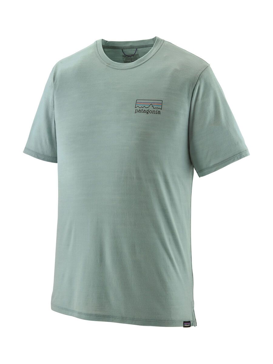 Patagonia Men's Capilene Cool Merino Blend Graphic Shirt, thermal blue - Bild 1