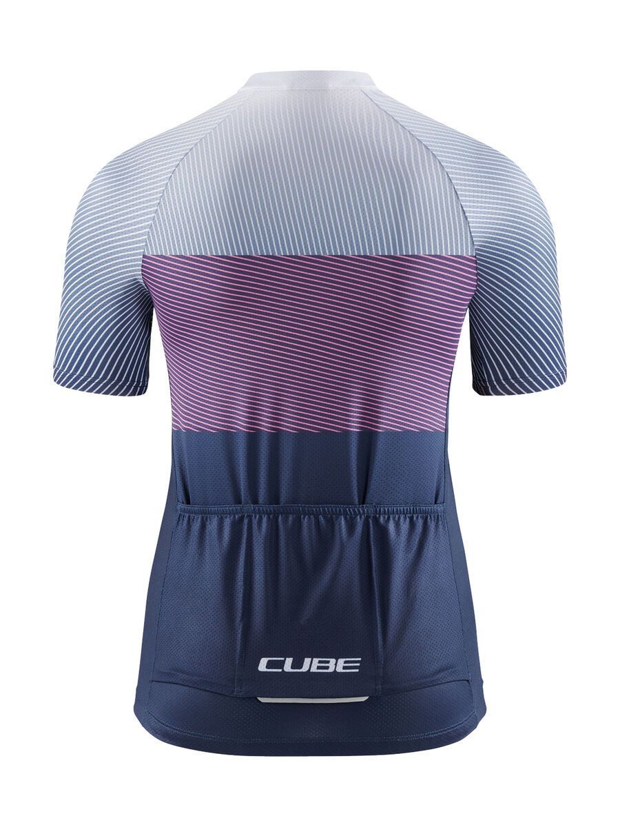 Cube Teamline WS Trikot CMPT kurzarm, blue´n´violet - Bild 2