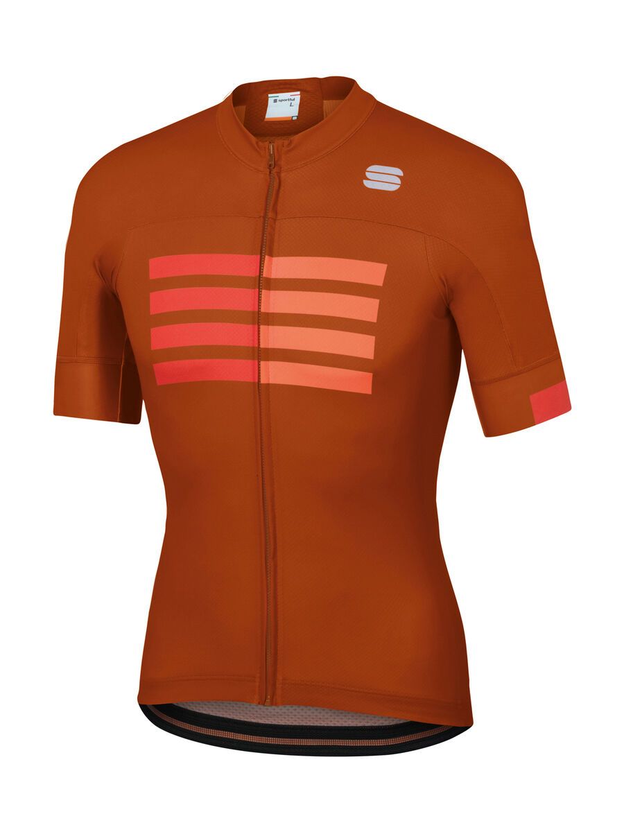 Sportful Wire Jersey, sienna/fire red/orange sdr - Bild 1