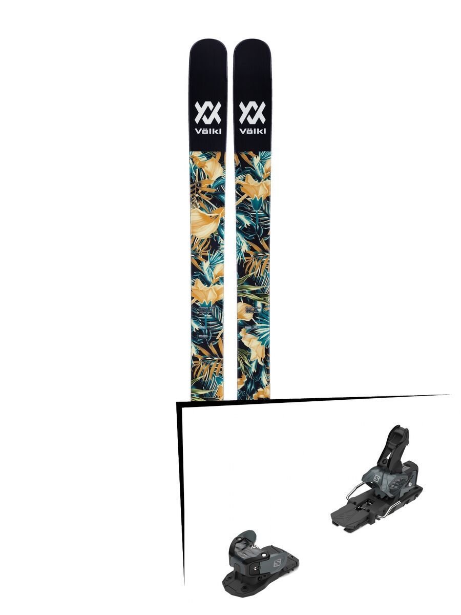 Set: Völkl Bash 116 2018 + Salomon Warden MNC 13 black/grey - Bild 1