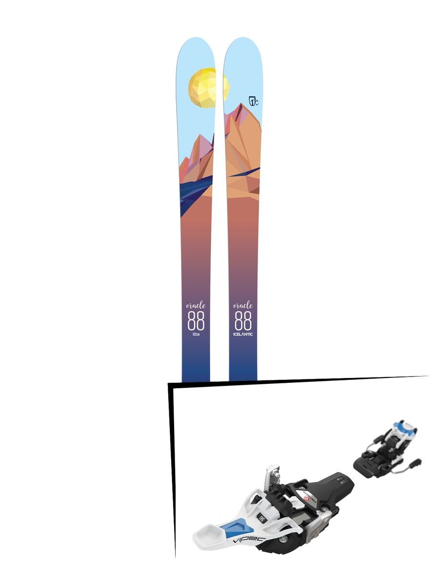 Set: Icelantic Oracle 88 2018 + Fritschi Diamir Vipec Evo 12 - Bild 1